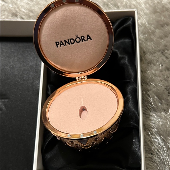 Pandora Gold and Purple Holiday Ornament - Picture 3 of 5